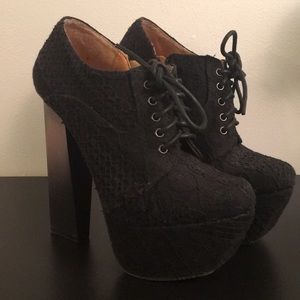 Paper Fox Platform Booties